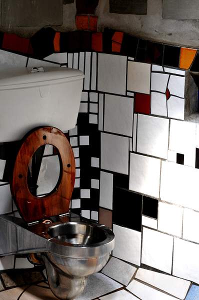 Toilet with a difference by Tony Polglase