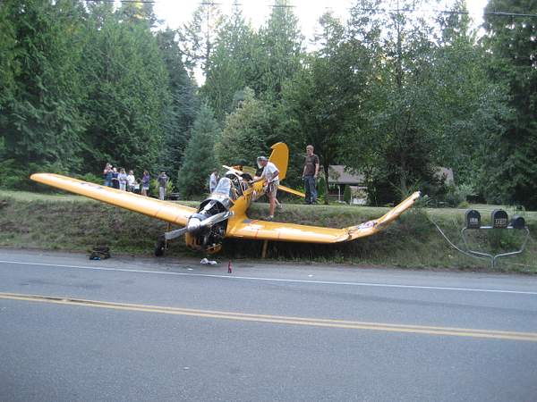 Single enginePlane Crash by PhotosByJesse