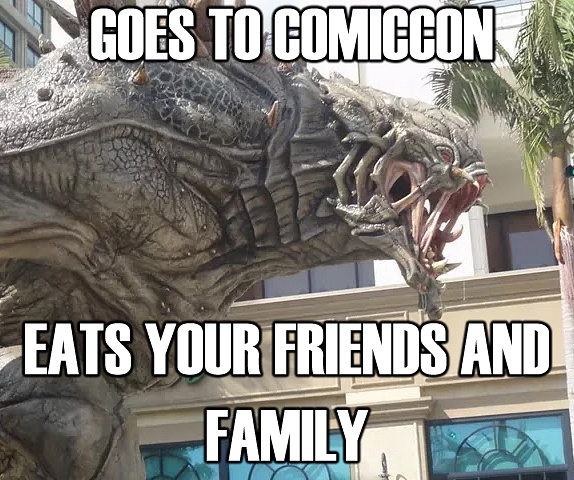 Comiccon monster