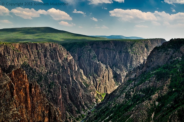 A view from Tomichi Point | Black Canyon of the Gunnison National Park, CO | May 2012