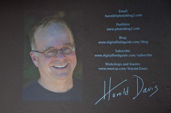Harold Davis Presentation by MeetupPhoto