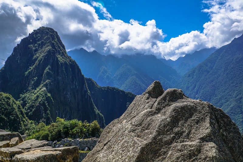 The stones of Machu Picchu
