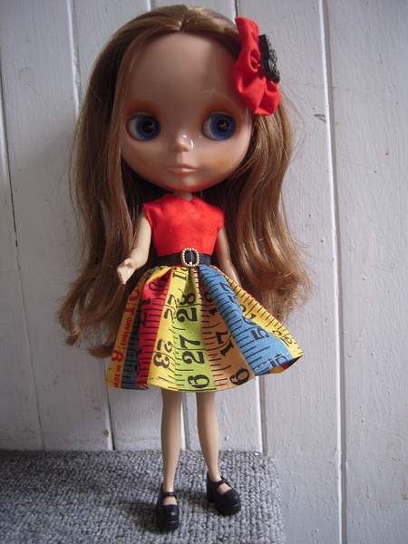 Vida, Stock cinnamon girl Blythe doll by JTABlythe