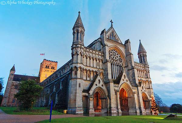 St Alban's Cathedral by Alpha Whiskey Photography by...