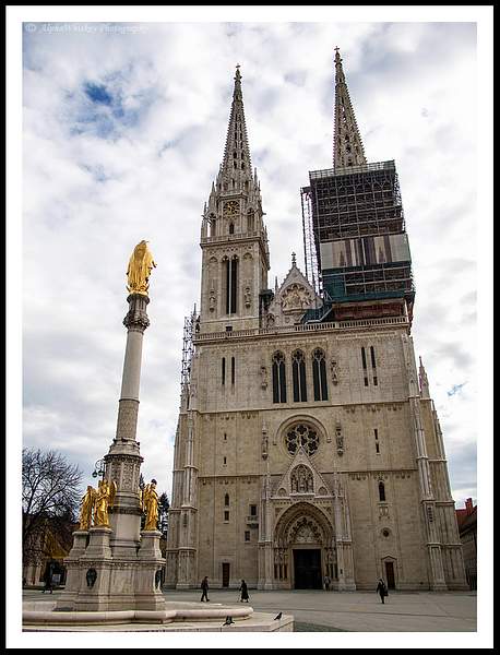 Zagreb Cathedral by Alpha Whiskey Photography