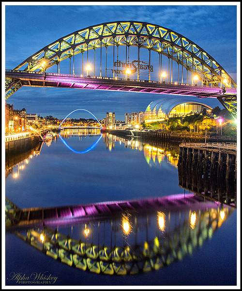 Evening On The Tyne by Alpha Whiskey Photography