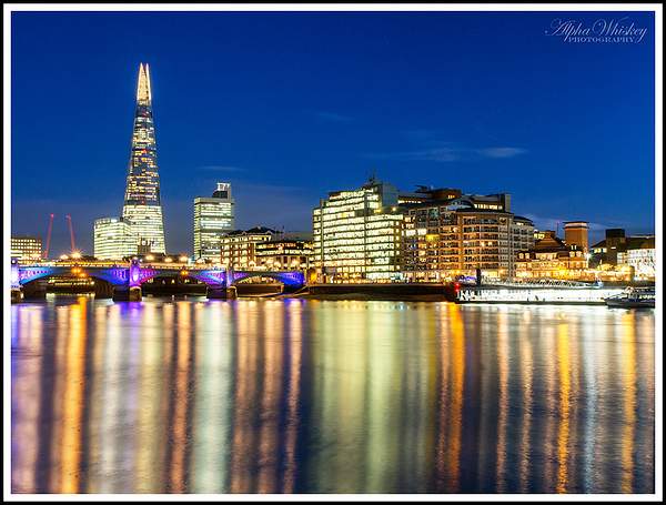 London Evening Lights by Alpha Whiskey Photography