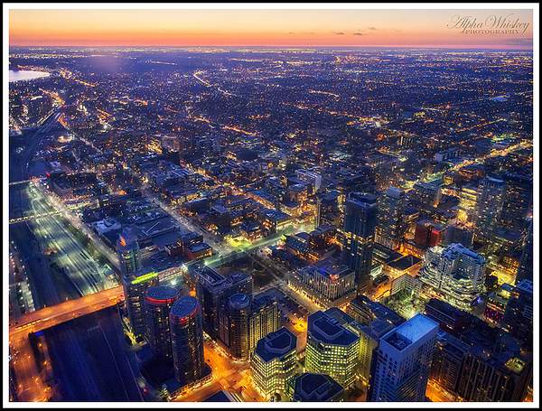 View From CN Tower by Alpha Whiskey Photography