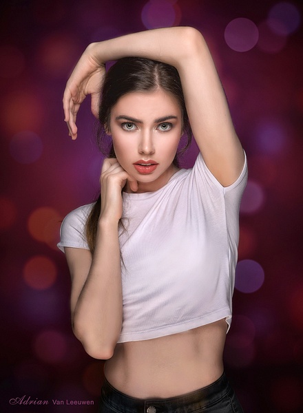 Beauty-Closeup-Portrait-Studio - Model and Actor Portfolio Photography by Luminous Light Photo