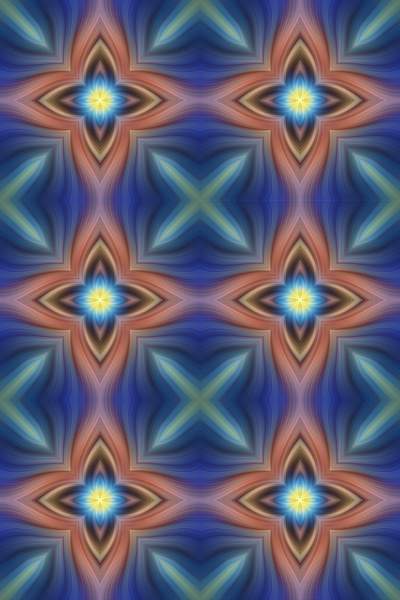 No.16-Six-Stars-Pattern-Fractal by LuminousLight