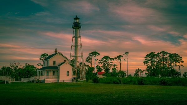 Lighthouse in sunset light - 2021 Favorites - Blackburn Images