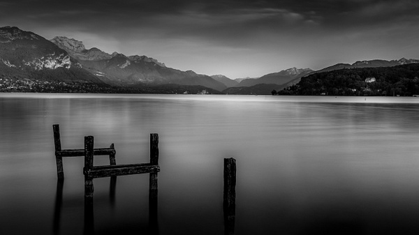 Annecy-Le lac - Black White - Thomas Speck Photography 
