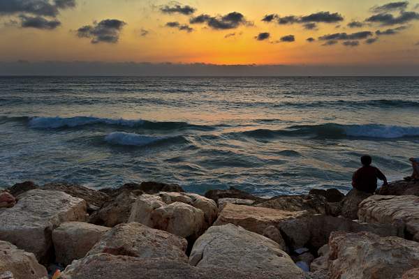 Mediterranean Sunset by Brad Balfour