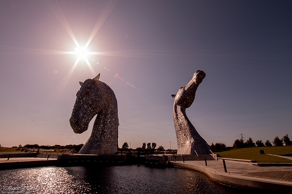 The Kelpies - Castles and Landscapes - Ronald Bell 
