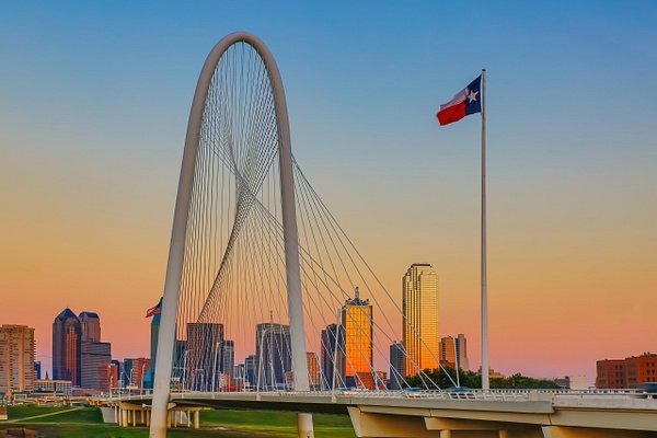 Dallas Sunset - Cityscapes - John Roberts - Clicking With Nature® 