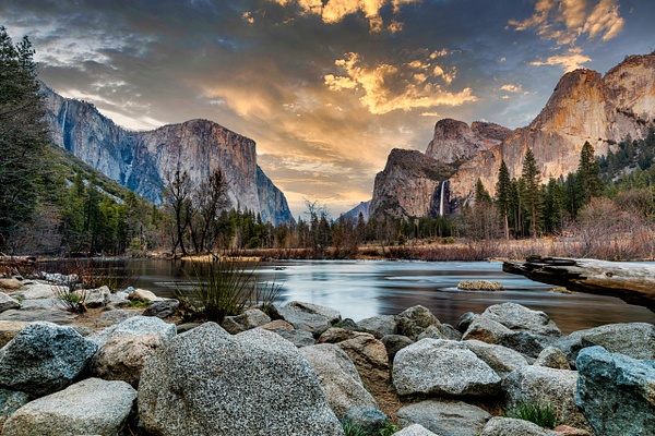 Yosemite National Park at sunset - John Dukes Fine Art Photography 