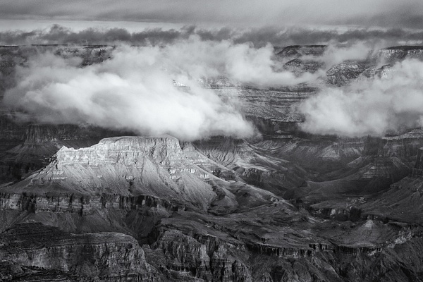 Grand Canyon Sun and Clouds - Grand Canyon & Zion - Jack Kleinman