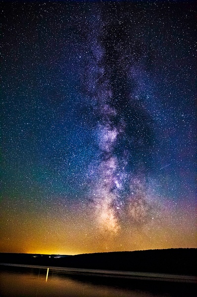 Milky Way over Hemlock Lake (US0337) - Landscape - Bella Mondo Images 