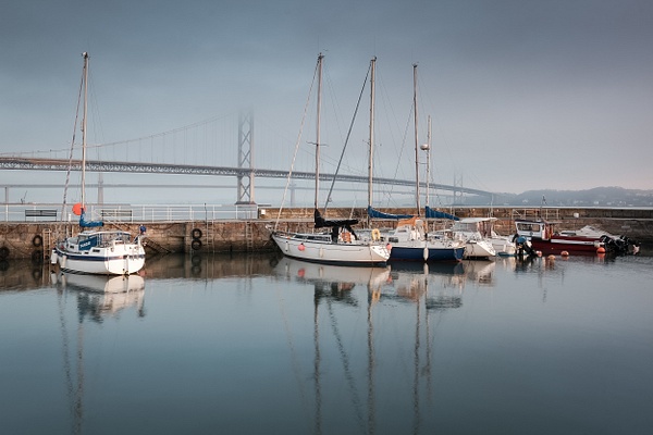 Queensferry Harbour - Forth Bridges