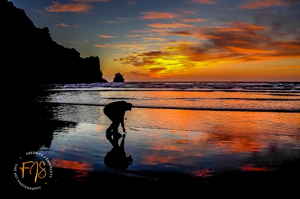Morro Bay Beach Sunset - Sunsets - Fredrick Shacklett Fine Art Photography  
