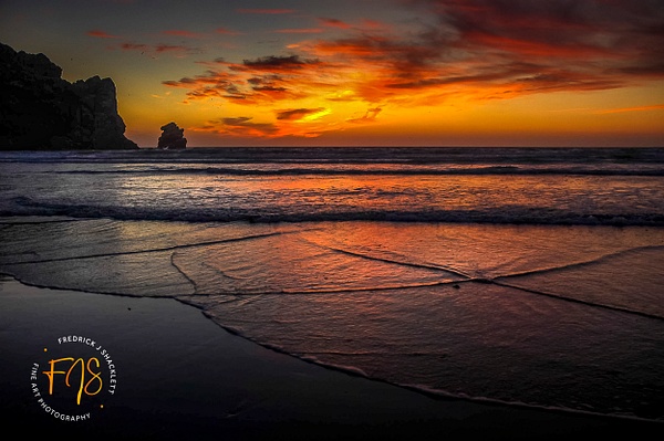 Morro Bay CA (01a) - Morro Bay Rock, Calif - Fredrick Shacklett Fine Art Photography  