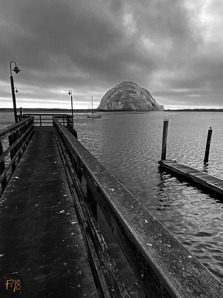 Morro Bay CA (13) - Morro Bay Rock, Calif - Fredrick Shacklett Fine Art Photography 