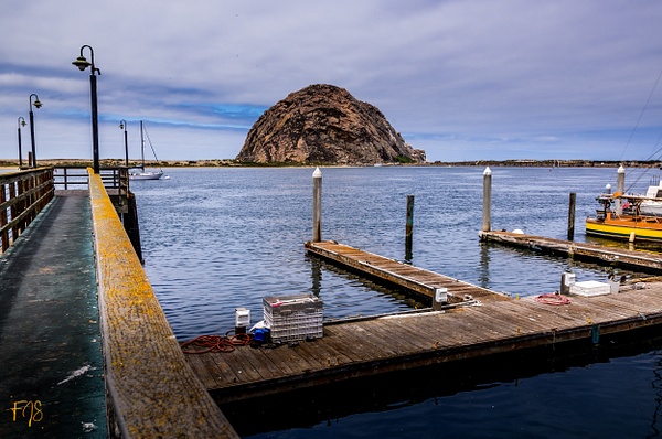 Morro Bay CA (10) - Morro Bay Rock, Calif - Fredrick Shacklett Fine Art Photography  