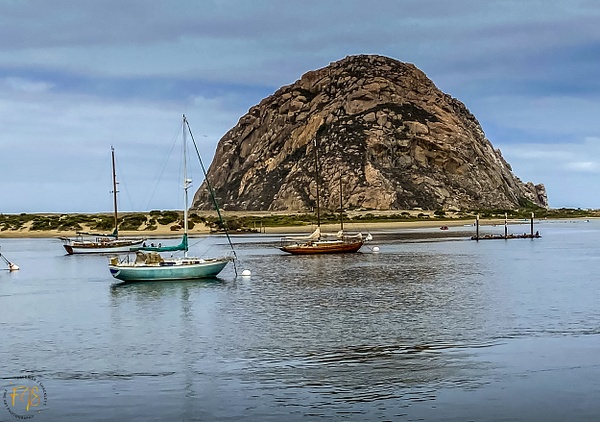Morro Bay CA (17) - Morro Bay Rock, Calif - Fredrick Shacklett Fine Art Photography  