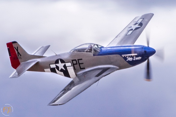 P51 Flyby - Airshows - Fredrick Shacklett Fine Art Photography