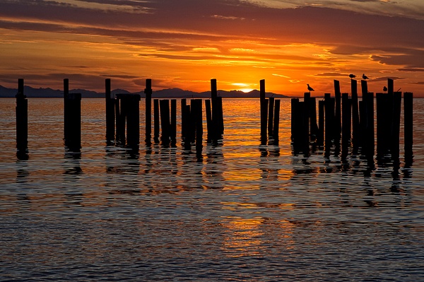 _MH_6844 - Sunset at Point Roberts - Home - Gary Hamburgh Photography