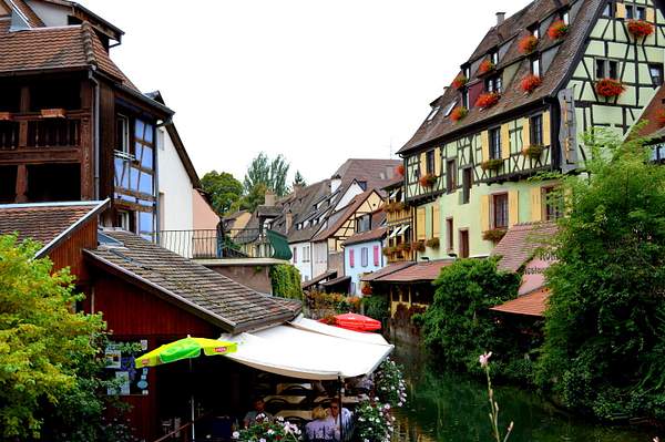 Colmar is often called Little Venice of France for its...