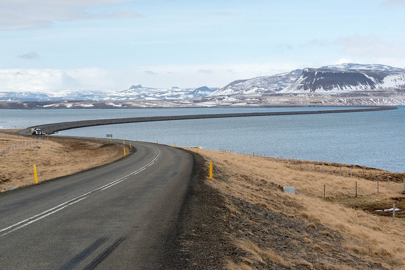 Junction of 60 and 690, where they built a road right across the fjord