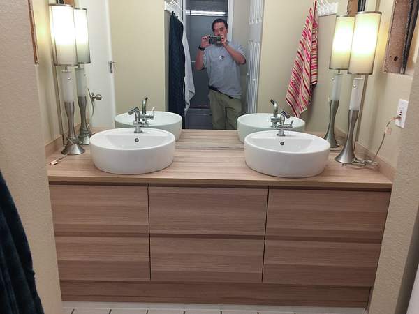 2016Oct IKEA Bathroom Remodel by Willis Chung