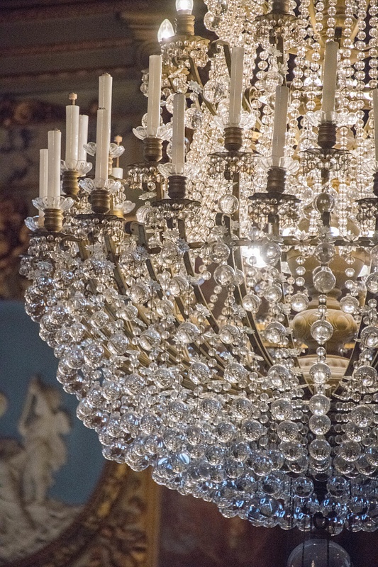 Spectacular chandelier for the dining room.