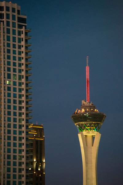 The Stratosphere is just to the north. by Willis Chung
