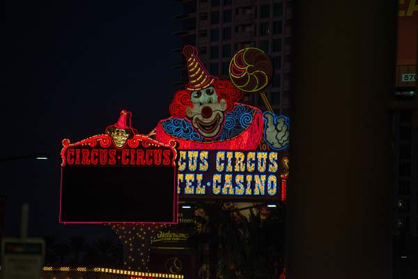 Nearby is Circus Circus Casino. by Willis Chung