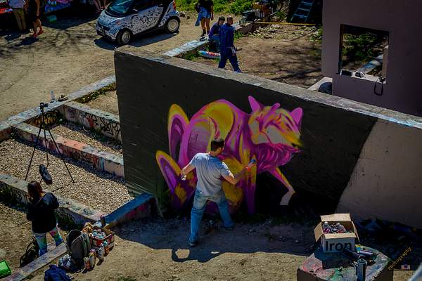 Austin Graffiti Park by Ervey Leos by Ervey Leos