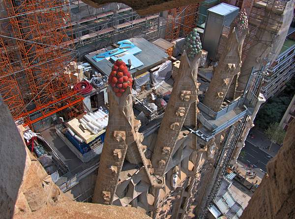Sagrada Familia Construction Site by Navygate