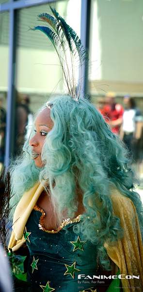 Light blue hair large 198 by Greg Edwards