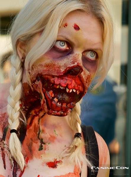 Zombie closeup face 204 by Greg Edwards