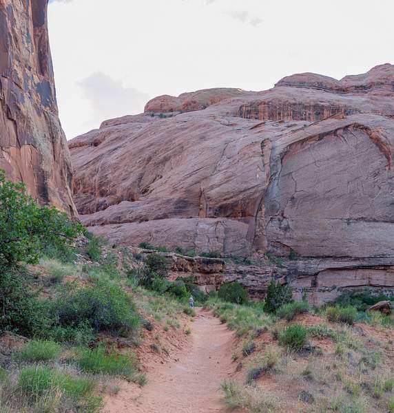 Moab - Grandstaff Hike-5 by Harrison Clark