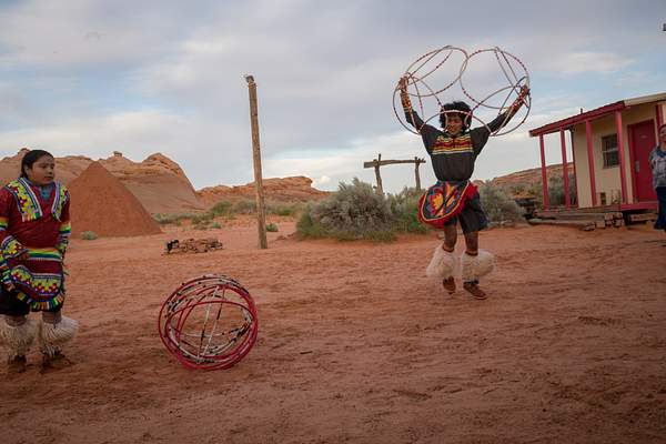 Navaho Hoop Dancers by Harrison Clark