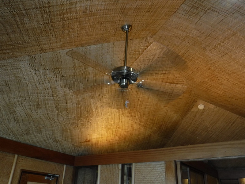2 Ceiling fans, one in each room