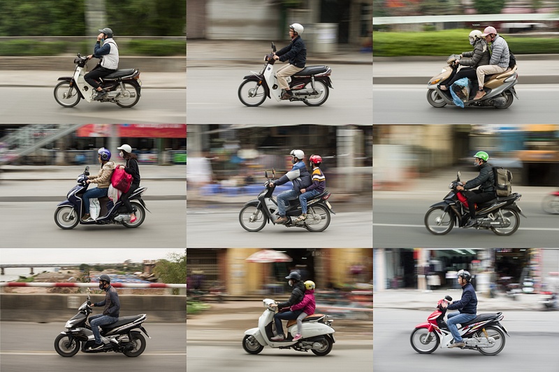 Scooters of Hanoi
