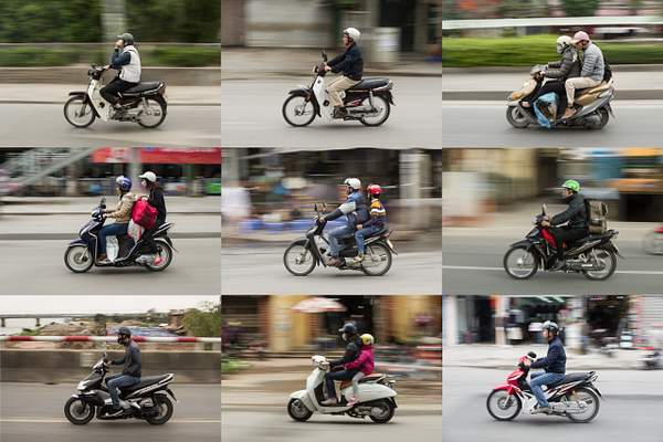 Scooters of Hanoi by Buutopia
