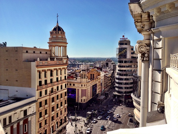 View of Madrid City